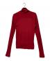 JOHN LAWRENCE SULLIVAN (ジョン ローレンス サリバン) COTTON JERSEY TURTLE NECK TOP(コットン ジャージー タートル ネック トップ) レッド サイズ:SIZES：6000円