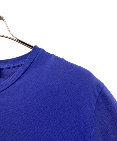 JIL SANDER（ジルサンダー）JIL SANDER (ジルサンダー) VネックTシャツ ブルー サイズ:Mの古着・服飾アイテム