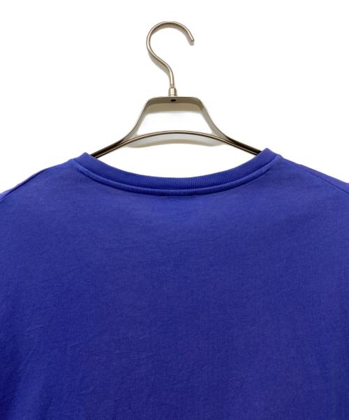 JIL SANDER（ジルサンダー）JIL SANDER (ジルサンダー) VネックTシャツ ブルー サイズ:Mの古着・服飾アイテム