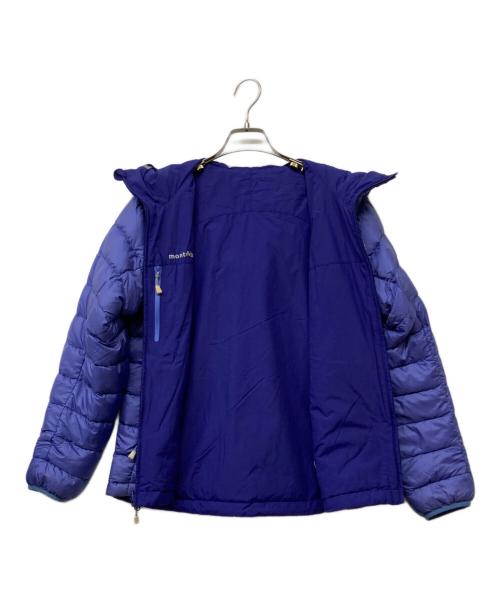 mont-bell（モンベル）mont-bell (モンベル) リバーシブルダウンジャケット ブルー サイズ:Mの古着・服飾アイテム