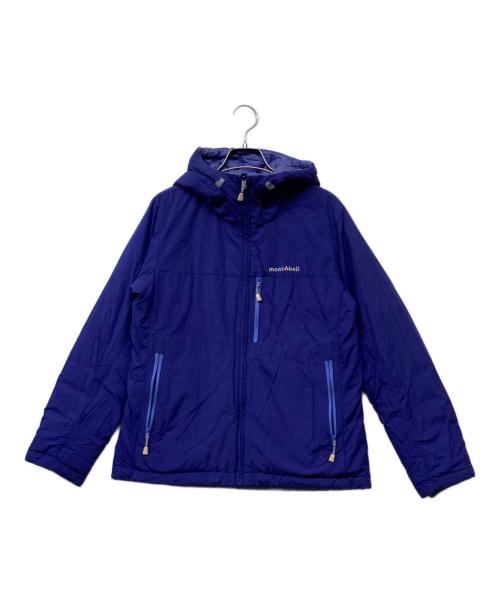 mont-bell（モンベル）mont-bell (モンベル) リバーシブルダウンジャケット ブルー サイズ:Mの古着・服飾アイテム