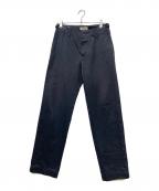 Acneアクネ）の古着「12AWワイドチノパンツ」｜ネイビー