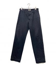 Acne（アクネ）の古着「12AWワイドチノパンツ」｜ネイビー