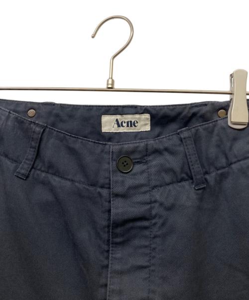 Acne（アクネ）Acne (アクネ) 12AWワイドチノパンツ ネイビー サイズ:SIZE 44の古着・服飾アイテム