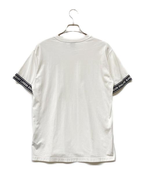 BURBERRY（バーバリー）BURBERRY (バーバリー) TESLOWクルーネックカットソー ホワイト サイズ:XXSの古着・服飾アイテム