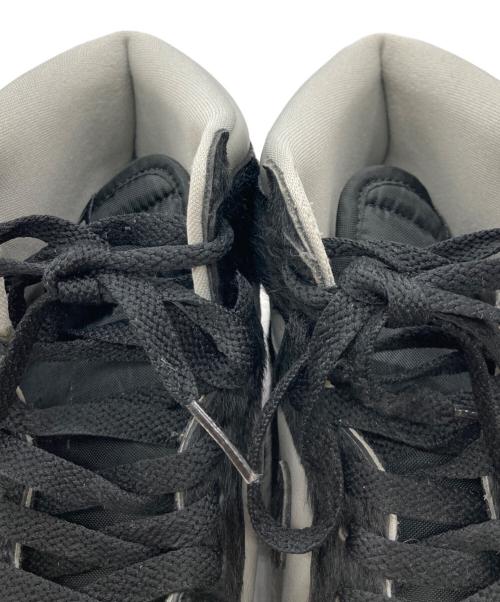 NIKE（ナイキ）NIKE (ナイキ) AIR JORDAN 1 RETRO HI OG グレー×ブラック サイズ:27の古着・服飾アイテム