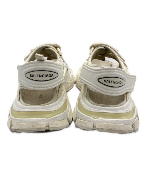 BALENCIAGA（バレンシアガ）BALENCIAGA (バレンシアガ) トラック ファブリック サンダル ホワイト サイズ:24.5の古着・服飾アイテム