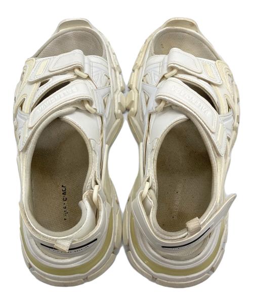 BALENCIAGA（バレンシアガ）BALENCIAGA (バレンシアガ) トラック ファブリック サンダル ホワイト サイズ:24.5の古着・服飾アイテム