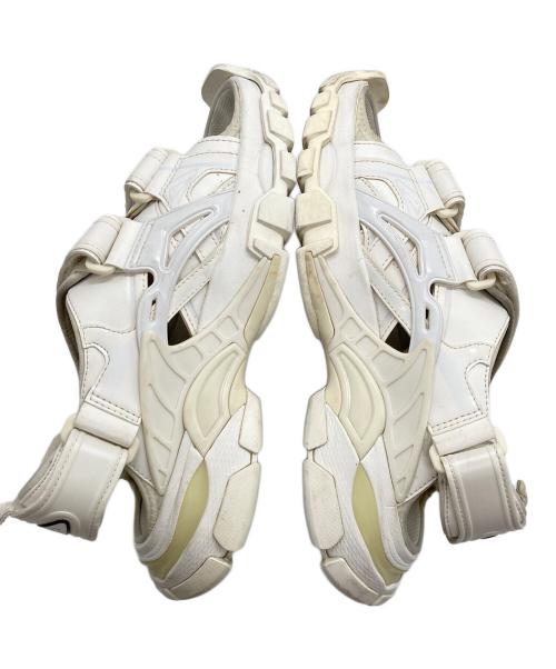 BALENCIAGA（バレンシアガ）BALENCIAGA (バレンシアガ) トラック ファブリック サンダル ホワイト サイズ:24.5の古着・服飾アイテム