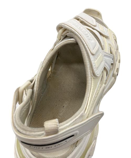 BALENCIAGA（バレンシアガ）BALENCIAGA (バレンシアガ) トラック ファブリック サンダル ホワイト サイズ:24.5の古着・服飾アイテム
