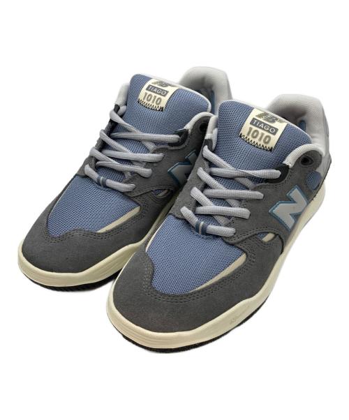 NEW BALANCE（ニューバランス）NEW BALANCE (ニューバランス) ヌメリックローカットスニーカー グレー サイズ:US10の古着・服飾アイテム