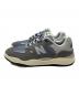 NEW BALANCE (ニューバランス) ヌメリックローカットスニーカー グレー サイズ:US10：12000円
