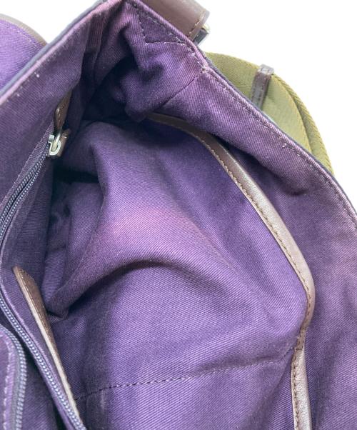 HUNTING WORLD（ハンティングワールド）HUNTING WORLD (ハンティングワールド) バチュークロスショルダーバッグ パープルの古着・服飾アイテム