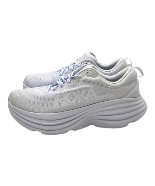 HOKAONEONE（ホカオネオネ）HOKAONEONE (ホカオネオネ) BONDI 8 ホワイト サイズ:US9.5Dの古着・服飾アイテム