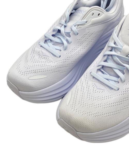 HOKAONEONE（ホカオネオネ）HOKAONEONE (ホカオネオネ) BONDI 8 ホワイト サイズ:US9.5Dの古着・服飾アイテム
