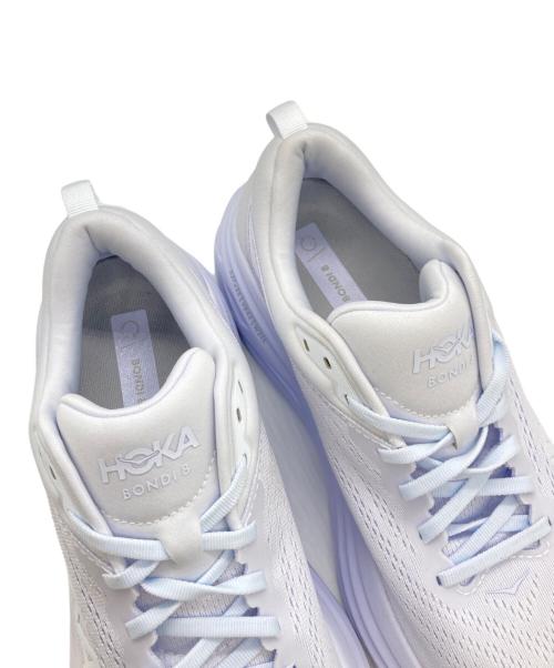 HOKAONEONE（ホカオネオネ）HOKAONEONE (ホカオネオネ) BONDI 8 ホワイト サイズ:US9.5Dの古着・服飾アイテム
