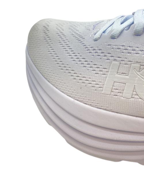HOKAONEONE（ホカオネオネ）HOKAONEONE (ホカオネオネ) BONDI 8 ホワイト サイズ:US9.5Dの古着・服飾アイテム
