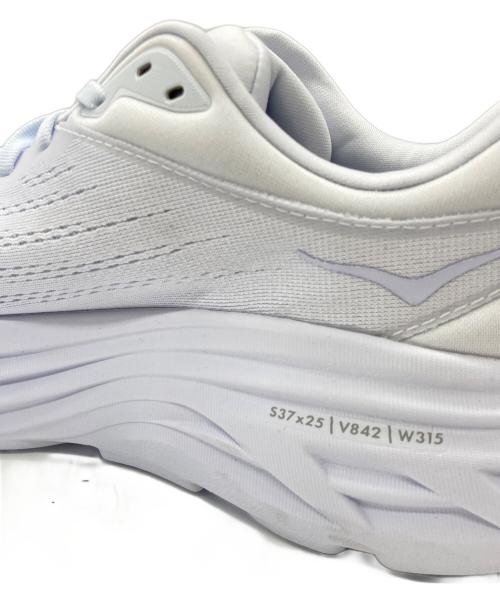 HOKAONEONE（ホカオネオネ）HOKAONEONE (ホカオネオネ) BONDI 8 ホワイト サイズ:US9.5Dの古着・服飾アイテム