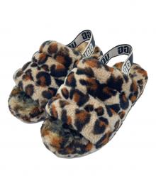 UGG（アグ）の古着「W FLUFF YEAH SLIDE」｜ベージュ