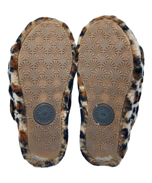 UGG（アグ）UGG (アグ) W FLUFF YEAH SLIDE ベージュ サイズ:22の古着・服飾アイテム