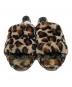 UGG (アグ) W FLUFF YEAH SLIDE ベージュ サイズ:22：7000円