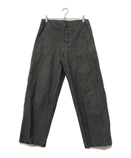 nestrobe confect（ネストローブ コンフェクト）nestrobe confect (ネストローブ コンフェクト) ベイカーパンツ グレー サイズ:4の古着・服飾アイテム