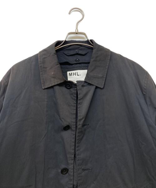 MHL（エムエイチエル）MHL (エムエイチエル) ダウンライナーステンカラーコート ブラック サイズ:Mの古着・服飾アイテム