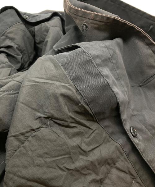 MHL（エムエイチエル）MHL (エムエイチエル) ダウンライナーステンカラーコート ブラック サイズ:Mの古着・服飾アイテム