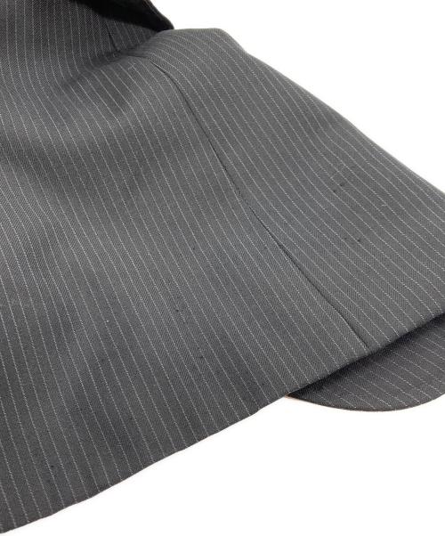 PAUL SMITH（ポールスミス）PAUL SMITH (ポールスミス) TALLIA DI DELFINO 3Bストライプジャケット ブラック サイズ:Lの古着・服飾アイテム