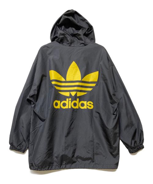 adidas（アディダス）adidas (アディダス) 80s ヴィンテージデサント期ナイロンジャケット ブラック サイズ:XOの古着・服飾アイテム