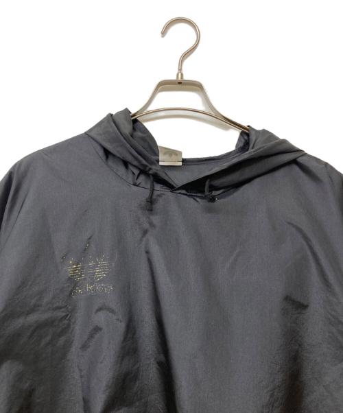 adidas（アディダス）adidas (アディダス) 80s ヴィンテージデサント期ナイロンジャケット ブラック サイズ:XOの古着・服飾アイテム