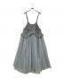 Belle vintage (ベル ヴィンテージ) ボリュームデニムチュールワンピース グレー サイズ:FREE：7000円