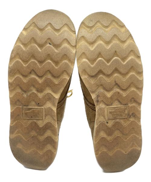 RED WING（レッドウィング）RED WING (レッドウィング) 90's四角犬タグ Suede Moc Toe ベージュ サイズ:25の古着・服飾アイテム