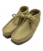 CLARKSクラークス）の古着「ワラビーシューズ」｜ベージュ
