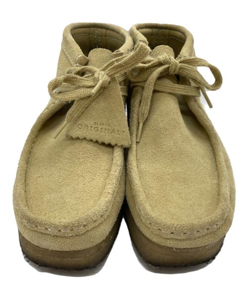 CLARKS（クラークス）CLARKS (クラークス) ワラビーシューズ ベージュ サイズ:23.5の古着・服飾アイテム