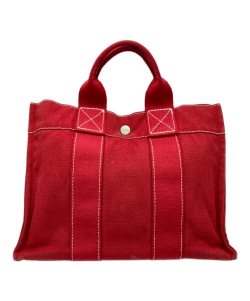 HERMES（エルメス）HERMES (エルメス) ドーヴィルPM レッドの古着・服飾アイテム