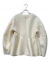 Adam et Rope (アダム エ ロペ) エッグブローチ付きペプラムカーディガン アイボリー サイズ:F：11000円