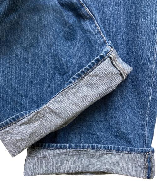 Q.anos（キュアノス）Q.anos (キュアノス) 24AW サスペンダーデニム インディゴ サイズ:Fの古着・服飾アイテム