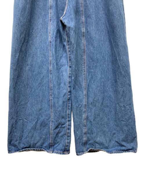 Q.anos（キュアノス）Q.anos (キュアノス) 24AW サスペンダーデニム インディゴ サイズ:Fの古着・服飾アイテム