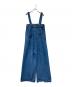 Q.anos (キュアノス) 24AW サスペンダーデニム インディゴ サイズ:F：4000円