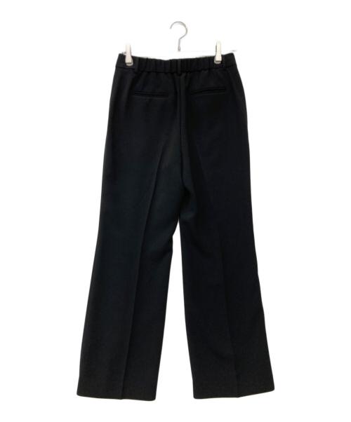 PLST（プラステ）PLST (プラステ) トリアセブレンドストレートパンツ ブラック サイズ:Lの古着・服飾アイテム