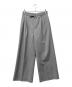 green label relaxing（グリーンレーベルリラクシング）の古着「タックパンツ」｜グレー