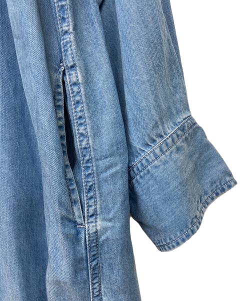 SHIPS（シップス）SHIPS (シップス) デニムピンタックシャツワンピース インディゴ サイズ:‐の古着・服飾アイテム