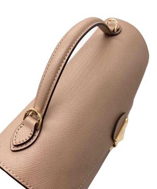 COCOCELUX GOLD（ココセリュックスゴールド）COCOCELUX GOLD (ココセリュックスゴールド) CCLゴールドサフィアーノ錠前2WAYバック ピンク 未使用品の古着・服飾アイテム