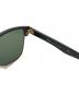 中古・古着 RAY-BAN (レイバン) CLUBMASTER OVERSIZED ブラック：6000円