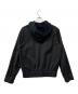 JohnUNDERCOVER (ジョンアンダーカバー) 19SS ウラケフード付パッチハメコミジップBZ/ジップパーカー/ブルゾン ブラック サイズ:3：8000円