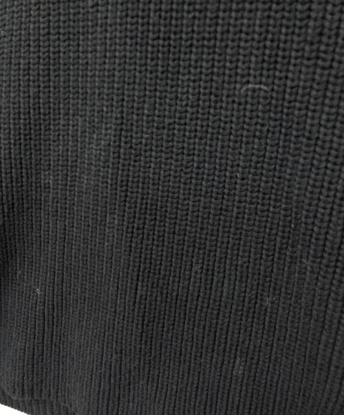 ENOF（イナフ）ENOF (イナフ) カシミヤ混cropped knit ブラック サイズ:FREEの古着・服飾アイテム