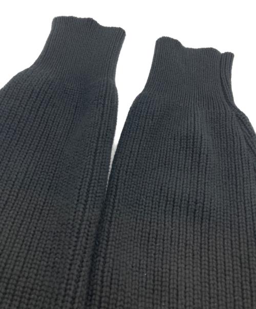 ENOF（イナフ）ENOF (イナフ) カシミヤ混cropped knit ブラック サイズ:FREEの古着・服飾アイテム