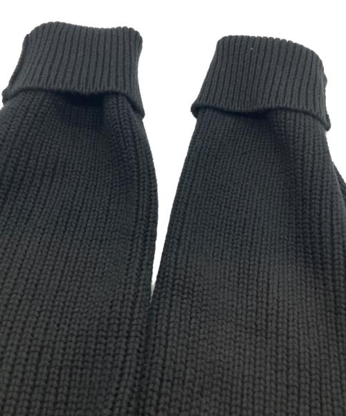 ENOF（イナフ）ENOF (イナフ) カシミヤ混cropped knit ブラック サイズ:FREEの古着・服飾アイテム