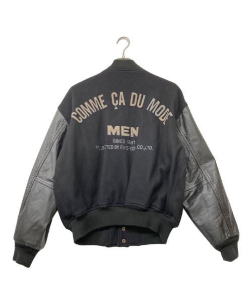 COMME CA DU MODE MEN（コムサデモードメン）COMME CA DU MODE MEN (コムサデモードメン) 古着スタジャン ブラック サイズ:-の古着・服飾アイテム